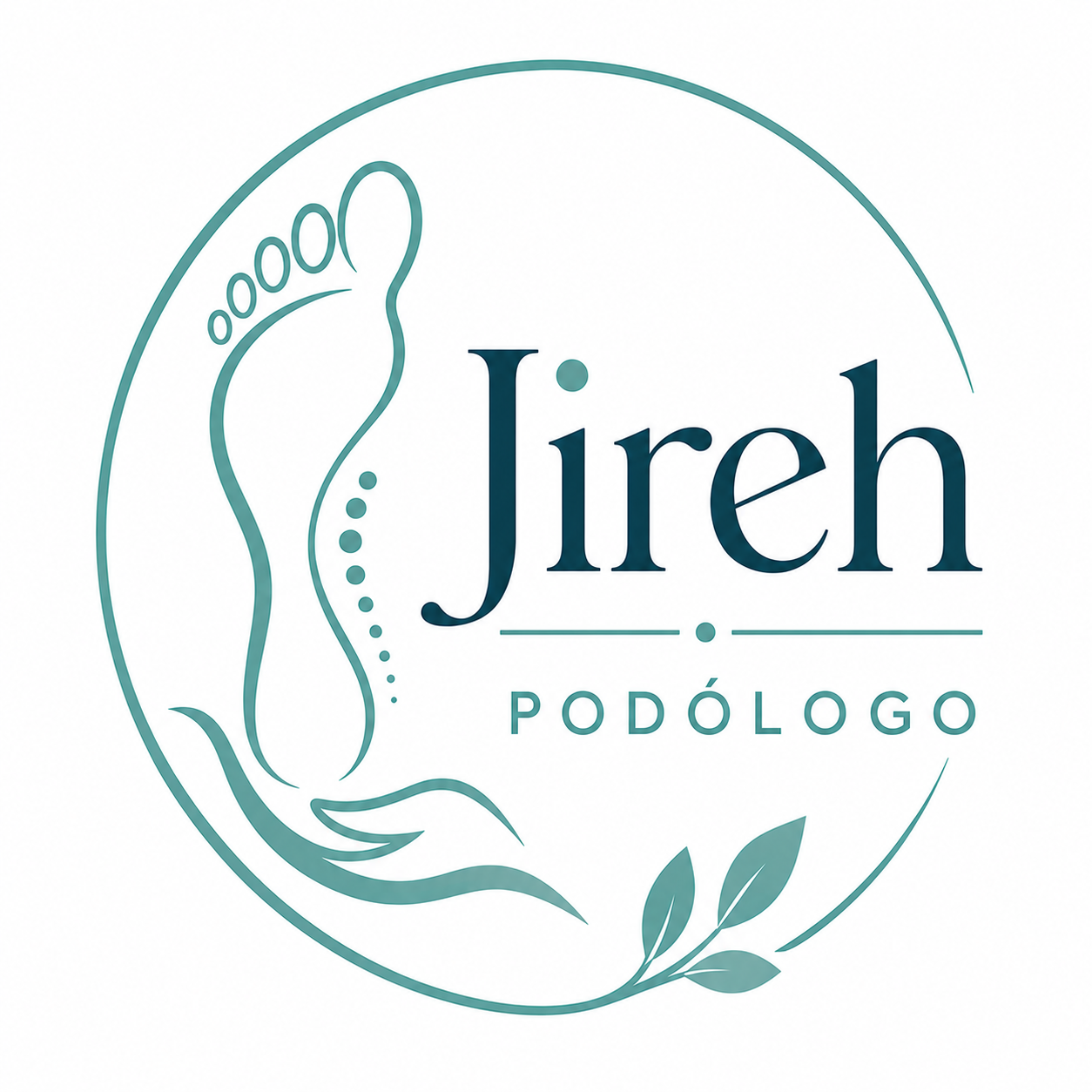 Logotipo Podólogo Jireh